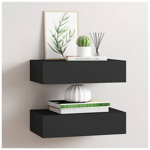 Scaffale cassetto nero - cassetto,